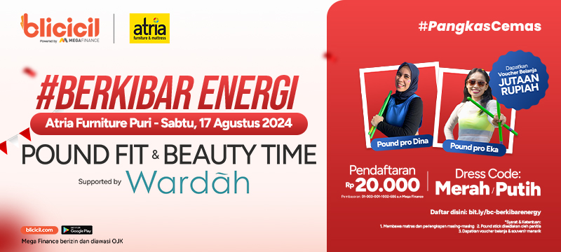 berkibar energi poundfit blicicil atria